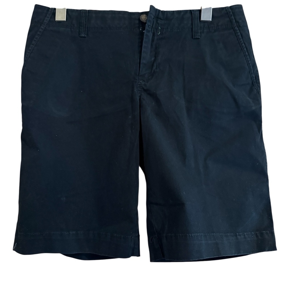 Old Navy Black Bermuda Shorts Tailored Design